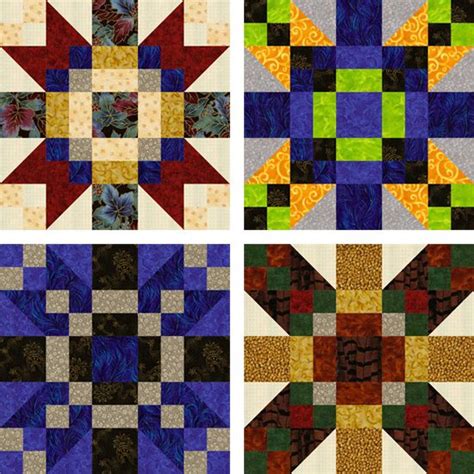 10 Inch Patchwork Quilt Block Patterns