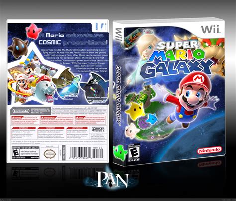 Super Mario Galaxy Wii Box Art Cover By Pan