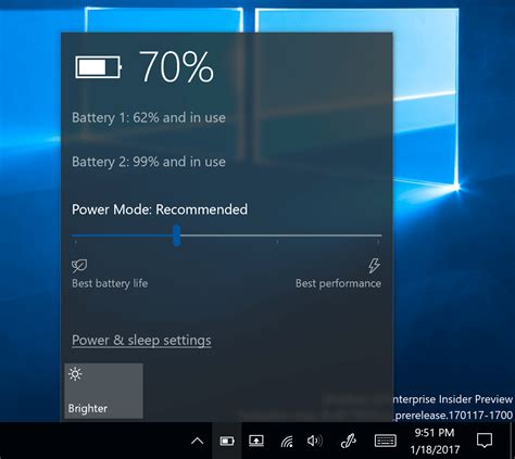 How To Change Power Mode In Windows 10 Power Level Slider