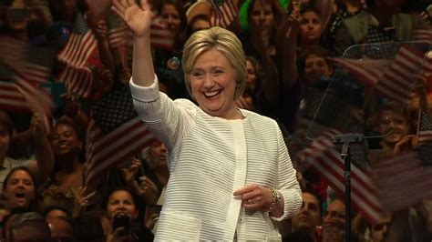 Hillary Clinton Makes History Full Speech Cnn Video