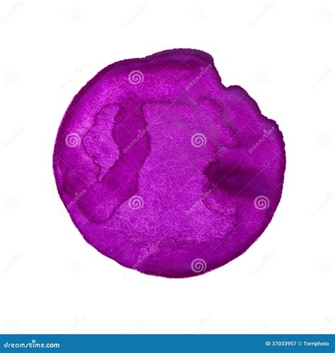 Purple Watercolor Circle Royalty Free Stock Photography Image 37033957