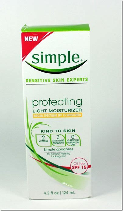 500 Samples Available Simple Protecting Light Moisturizer Spf 15
