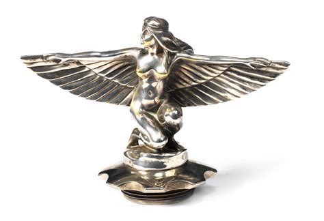 Bonhams Cars A Fine Winged Egyptian Mascot By Georges Charles Coudray French 1910