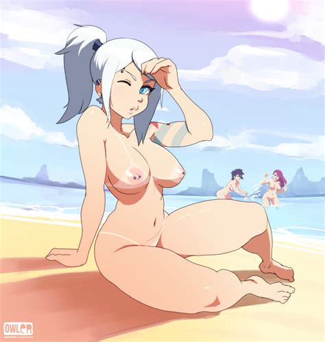 Hot Anime Nude Beach