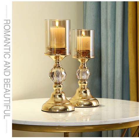 2pcs X Vintage Candle Holder Stand Candlestick Home Wedding Décor