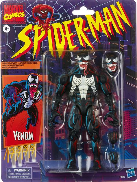 Marvel Legends Spider Man Retro Collection Venom Retro