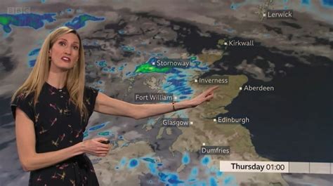 Joy Dunlop Reporting Scotland And Alba Regional Weather Tvnewscaps