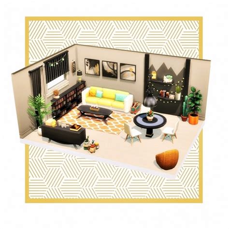 Contrast Cozy Space At Agathea K Sims 4 Updates