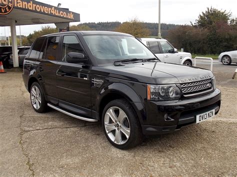 Used 2013 Land Rover Range Rover Sport Sdv6 Hse Black For Sale U1602