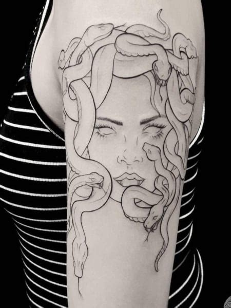 Discover More Than Medusa Tattoo Minimalist In Eteachers