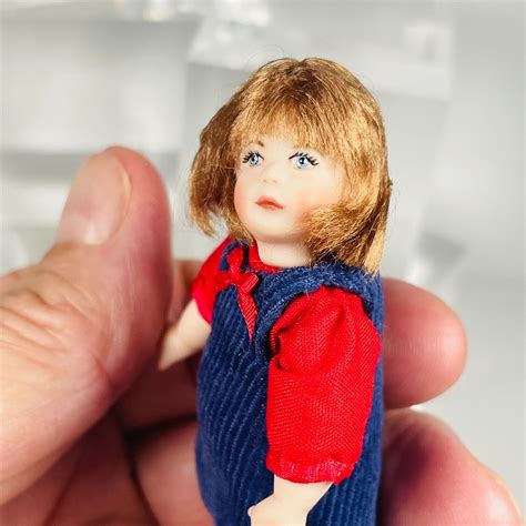 artisan dollhouse miniature art character doll susan scoggin 1 12 scale 16 ebay