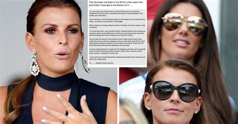Coleen Rooney Claims Rebekah Vardys Instagram Account Leaked Private Stories Daily Star
