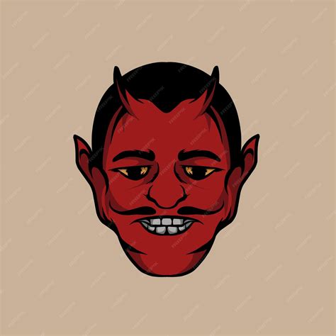 Premium Vector Red Devil Vector Illustration