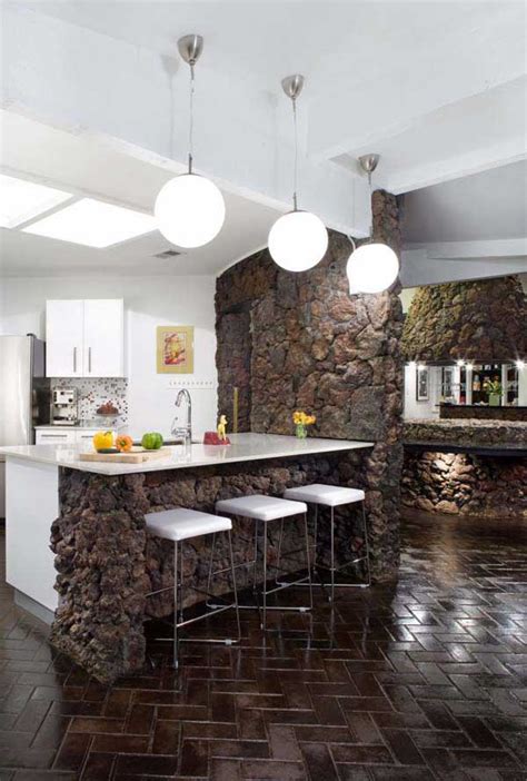 20 Stunning Stone Kitchen Ideas Bring Natural Feel Into Modern Homes