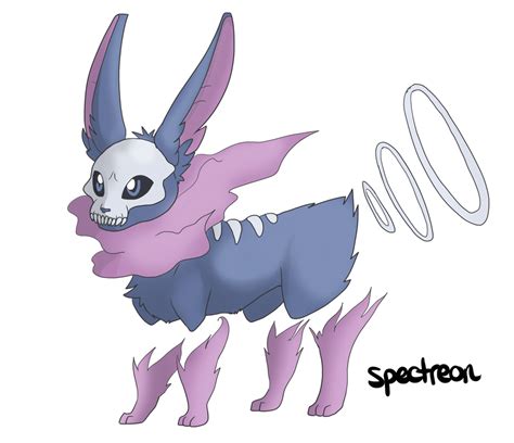 Eeveeloution Ghost Type Spectreon By Gaelickitsune On Deviantart