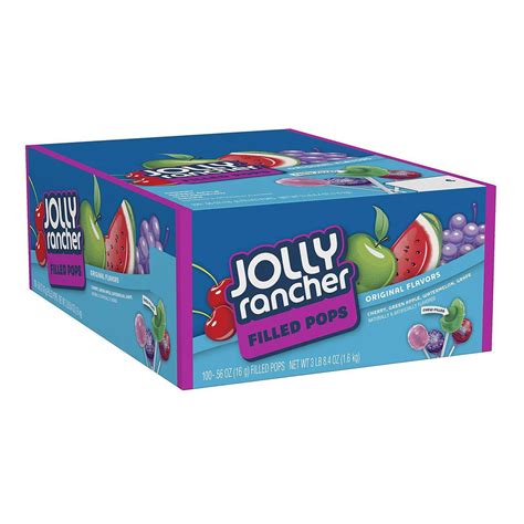 Jolly Rancher Filled Pops 56 Oz 100 Ct Pack Of 2