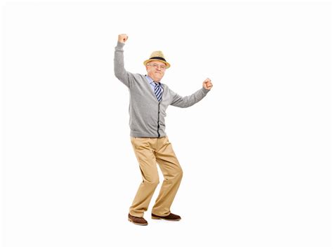 Funny Old Man Dancing