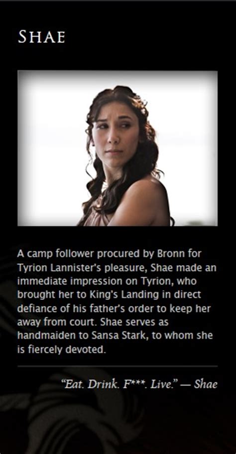 Shae Game Of Thrones Photo Fanpop