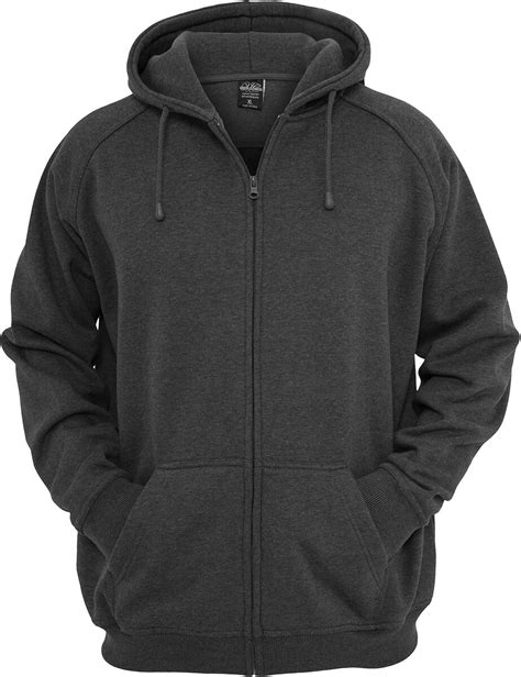 Blank Zip Hoodie Urban Classics Hooded Zip Emp