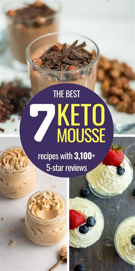 7 Keto Mousse Recipes − Chocolate Berry Mocha And More