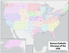 Catholic Dioceses of the USA Map - Updated · Gavin Rehkemper