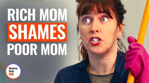 Rich Mom Shames Poor Mom Dramatizeme Youtube