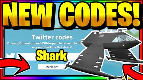 All New Secret Op Working Codes October 2019 Roblox Sharkbite