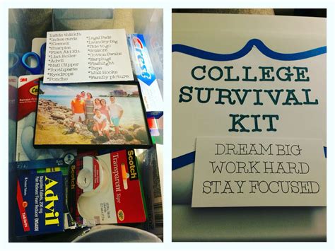 College Survival Kit For High School Graduates Comment If You Want To