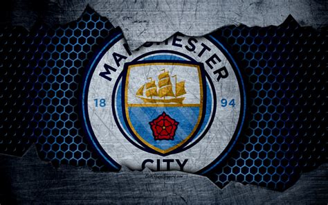 Download Wallpapers Manchester City 4k Football Premier League