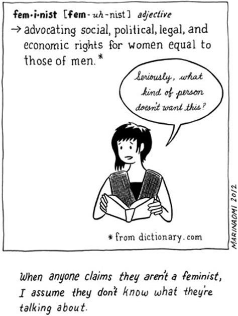 Feminism refers to any ideology that seeks equality in rights for women, usually through improving their status. Comics About Feminism's Big "Buts" - Mother Jones