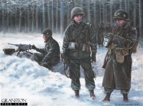 Bastogne 25th December 1944 U S Paratroopers Of Easy Company 2nd Battalion 506th Pir 10
