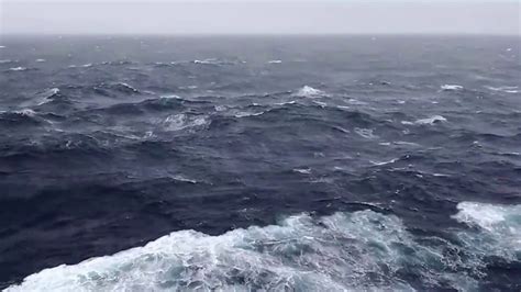 Heavy Seas On The North Atlantic Youtube