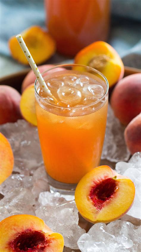 Easy Peach Tea Recipe
