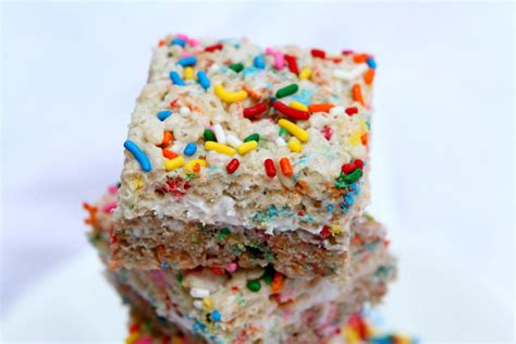 Birthday Rice Krispie Treats Recipe Lilly Chiper