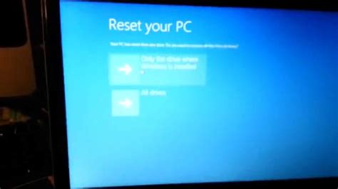 How To Restore Windows 8 Envy Dv6 Laptop To Factory Defaults Youtube