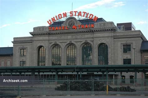 1881 Union Station Denver Colorado Archiseek Irish Architecture
