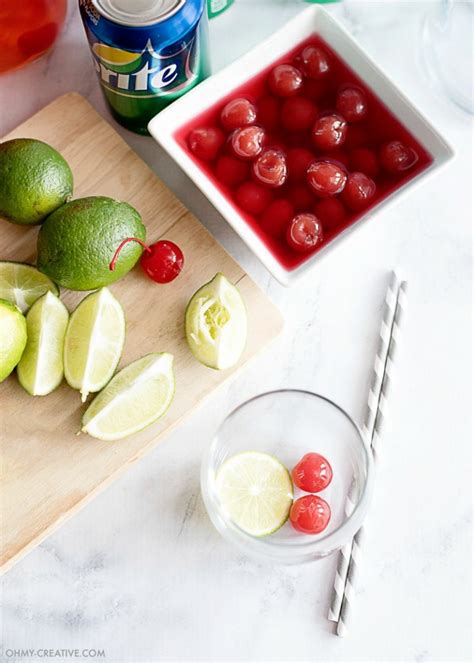 Refreshing Cherry Limeade Recipe Oh My Creative