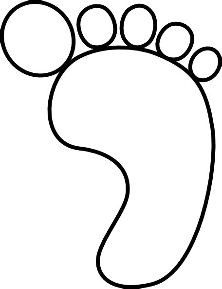 Foot Clipart Foot Outline Foot Foot Outline Transparent Free For