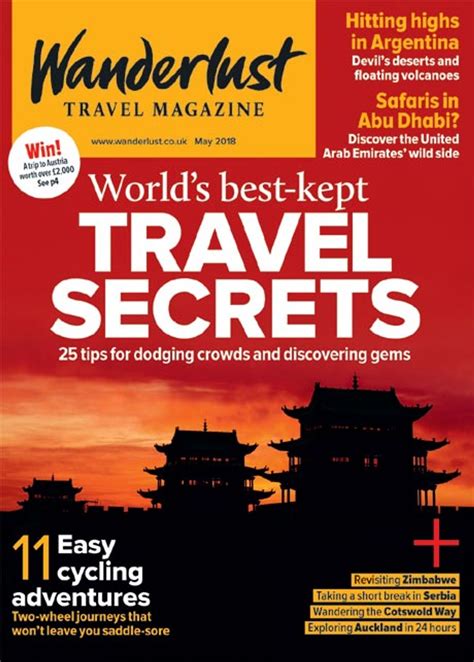 The May 2018 Issue Of Wanderlust Travel Magazine Is Now On Sale