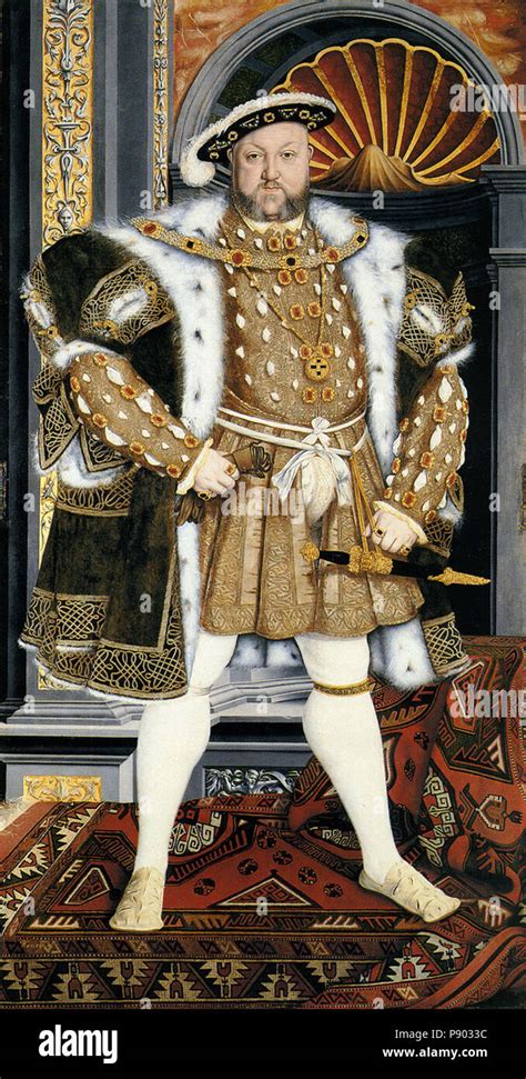 King Henry Viii Portrait Stock Photo Alamy