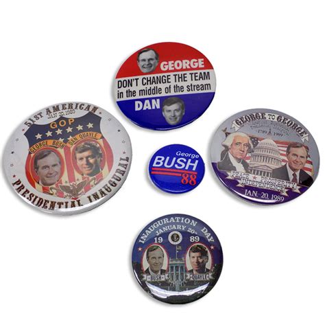 Original Political Buttons The George Bush Museum Store