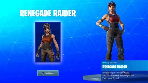 Is Renegade Raider Coming Back Fortnite Rare Og Skins Return Release