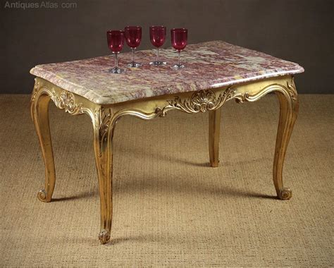 Antiques Atlas Gilded Marble Top Coffee Table
