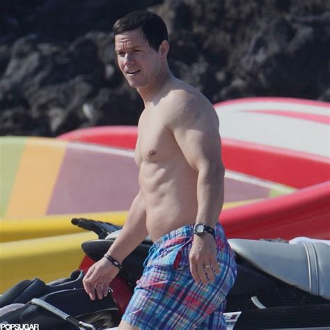 Mark Wahlberg Shirtless In Hawaii Pictures POPSUGAR Celebrity