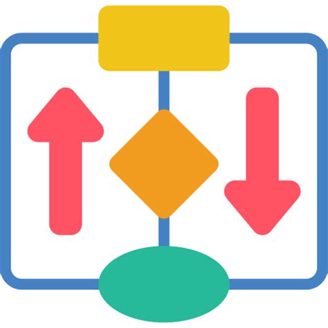 Diagrama De Flujo Iconos Gratis De Electrónica