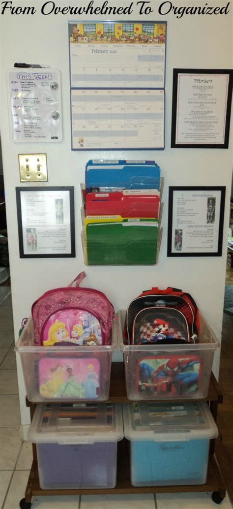 25 School Bag Storage Ideas The Organised Housewife