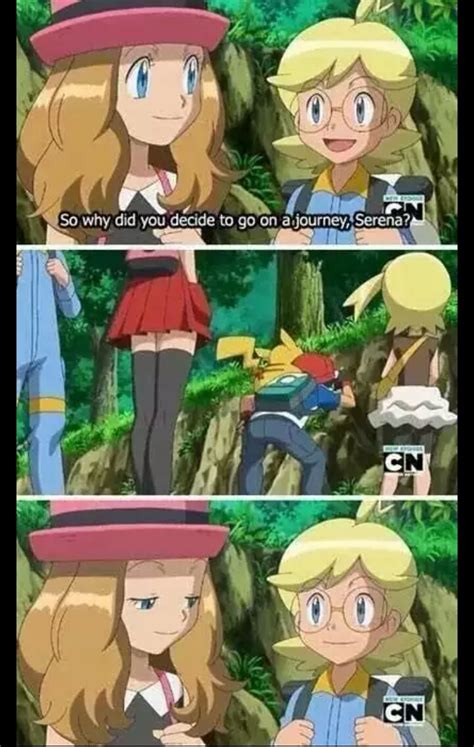 Pokemon Ash X Serena Memes