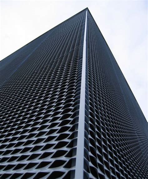 Architectural Expanded Metal For Building Facade And