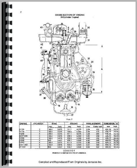 International Harvester 3514 Industrial Tractor Engine Service Manual