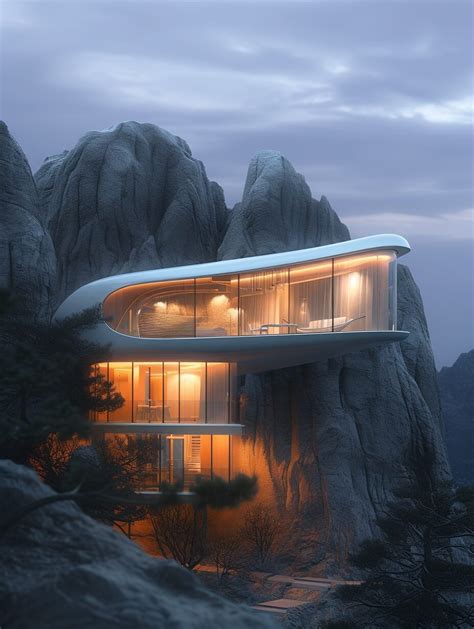 Mountain Residence In The Dolomites A H Visualization